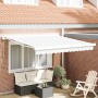 Toldo Retráctil Automático Blanco 350x250 cm,  Tela de Repuesto para Toldo de 3.5x2.5 m Marco Blanco | Foro24.es | Tu tienda online para hogar, jardín y más Foro24.es