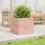 Jardinera de madera maciza Douglas 50x50x46 cm en Macetas y jardineras | Comprar online en Foru.es