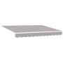 Toldo Manual Retráctil  con LED Gris Claro 350x250 cm, Tela de repuesto para toldo  de 3,5x2,5 m Marco Gris Claro | Foro24.es | Tu tienda online para hogar, jardín y más Foro24.es