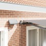 Toldo Manual Retráctil  con LED Gris Claro 350x250 cm, Tela de repuesto para toldo  de 3,5x2,5 m Marco Gris Claro | Foro24.es | Tu tienda online para hogar, jardín y más Foro24.es