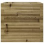 Jardinera madera de pino impregnada 50x50x46 cm en Macetas y jardineras | Comprar online en Foru.es