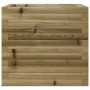 Jardinera madera de pino impregnada 50x50x46 cm en Macetas y jardineras | Comprar online en Foru.es
