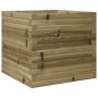 Jardinera madera de pino impregnada 50x50x46 cm en Macetas y jardineras | Comprar online en Foru.es