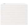 Jardinera de madera maciza de pino blanca 60x60x46 cm en Macetas y jardineras | Comprar online en Foru.es