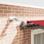 Toldo Retráctil Automático  con LED Rojo 350x250 cm, Tela de Reemplazo para Toldo  para Marco de 3.5x2.5 m Rojo | Foro24.es | Tu tienda online para hogar, jardín y más Foro24.es
