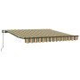 Toldo Manual Retráctil Verde y Amarillo 350x250 cm,  Tela de Reemplazo para Toldo de 3.5x2.5 m Marco Verde y Amarillo | Foro24.es | Tu tienda online para hogar, jardín y más Foro24.es