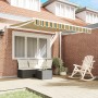 Toldo Retráctil Manual Verde y Amarillo 350x250 cm,  Tela de Recambio para Toldo de 3,5x2,5 m Verde y Amarillo | Foro24.es | Tu tienda online para hogar, jardín y más Foro24.es