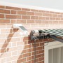 Toldo Retráctil Automático  con LED Verde y Blanco 350x250 cm, Tela de Reemplazo para Toldo  de 3.5x2.5 m Marco Verde y Blanco | Foro24.es | Tu tienda online para hogar, jardín y más Foro24.es