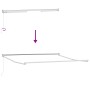 Toldo Manual Retráctil  Verde y Blanco 350x250 cm, Tela de Reemplazo para Toldo  3.5x2.5 m Verde y Blanco | Foro24.es | Tu tienda online para hogar, jardín y más Foro24.es