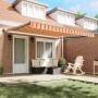 Toldo Retráctil Automático Amarillo y Naranja 400x300 cm | Foro24.es | Tu tienda online para hogar, jardín y más Foro24.es