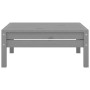 Juego de muebles de jardín 5 piezas madera maciza de pino gris de vidaXL, Conjuntos de jardín - Ref: Foro24-3082399, Precio: ...