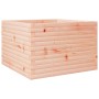 Jardinera madera maciza de abeto Douglas 70x70x46 cm en Macetas y jardineras | Comprar online en Foru.es