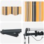 Toldo Retráctil Automático con Raya Multicolor LED 400x300 cm | Foro24.es | Tu tienda online para hogar, jardín y más Foro24.es