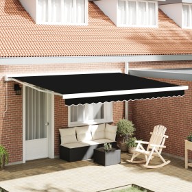Comprar Toldo Retráctil Automático Negro 400x300