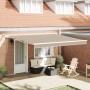 Toldo Retráctil Automático  con LED Beige 400x300 cm, Tela de Repuesto para Toldo  para Marco de 4x3 m Beige | Foro24.es | Tu tienda online para hogar, jardín y más Foro24.es