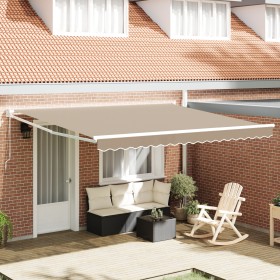Comprar Toldo Retráctil Manual Beige 400x300 cm