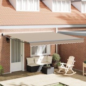 Comprar Toldo Retráctil Manual Beige 400x300 cm