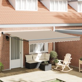 Comprar Toldo Retráctil Automático Beige 400x300