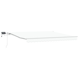 Comprar Toldo Retráctil Manual con LED Blanco