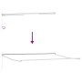 Toldo Retráctil Manual Blanco 400x300 cm, Tela de Reemplazo para Toldo  para Marco de 4x3 m Blanco | Foro24.es | Tu tienda online para hogar, jardín y más Foro24.es