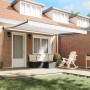 Toldo Retráctil Automático Blanco 400x300 cm, Tela de Reemplazo para Toldo  para marco de 4x3 m Blanco | Foro24.es | Tu tienda online para hogar, jardín y más Foro24.es