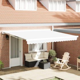Comprar Toldo Retráctil Automático Blanco 400x300