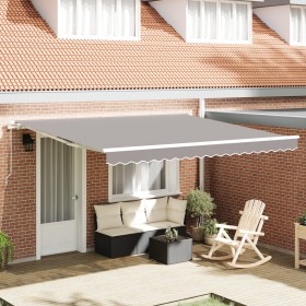 Comprar Toldo retráctil manual gris claro 400x300