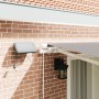 Toldo Retráctil Manual con LED Gris Claro 400x300 cm,  Tela de Reemplazo para Toldo de 4x3 m Marco Gris Claro | Foro24.es | Tu tienda online para hogar, jardín y más Foro24.es