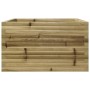 Jardinera de madera de pino impregnada 80x80x46 cm en Macetas y jardineras | Comprar online en Foru.es