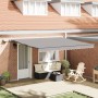 Toldo Retráctil Manual con LED Gris Claro 400x300 cm,  Tela de Repuesto para Toldo de 4x3 m Marco Gris Claro | Foro24.es | Tu tienda online para hogar, jardín y más Foro24.es