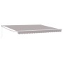 Toldo Retráctil Manual VidaXL Gris 400x300 cm, Tela de reemplazo para toldo  para marco de 4x3 m Gris Claro | Foro24.es | Tu tienda online para hogar, jardín y más Foro24.es