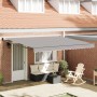 Toldo Retráctil Manual Gris Claro 400x300 cm,  Tela de Repuesto para Toldo de 4x3 m Gris Claro | Foro24.es | Tu tienda online para hogar, jardín y más Foro24.es