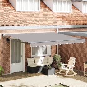 Comprar Toldo Retráctil Automático Gris Claro