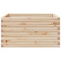 Jardinera de madera maciza de pino 90x90x46 cm en Macetas y jardineras | Comprar online en Foru.es