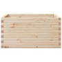 Jardinera de madera maciza de pino 90x90x46 cm en Macetas y jardineras | Comprar online en Foru.es