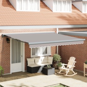 Comprar Toldo Retráctil Automático Gris Claro