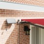 Toldo Manual Retráctil con LED Rojo 400x300 cm,  Tela de Repuesto para Toldo de 4x3 m Rojo | Foro24.es | Tu tienda online para hogar, jardín y más Foro24.es