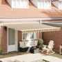 Toldo Retráctil Automático Verde y Amarillo 400x300 cm, Tela de Reemplazo para Toldo  para Marco de 4x3 m Verde y Amarillo | Foro24.es | Tu tienda online para hogar, jardín y más Foro24.es