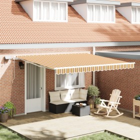 Comprar Toldo Retráctil Manual con Raya LED