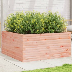 Jardinera madera maciza de abeto Douglas 100x100x46 cm en Macetas y jardineras | Comprar online en Foru.es