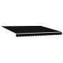 Toldo Retráctil Automático  Negro 400x350 cm, Tela de Repuesto para Toldo  de 4x3.5 m Marco Negro | Foro24.es | Tu tienda online para hogar, jardín y más Foro24.es