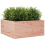 Jardinera madera maciza de abeto Douglas 100x100x46 cm en Macetas y jardineras | Comprar online en Foru.es