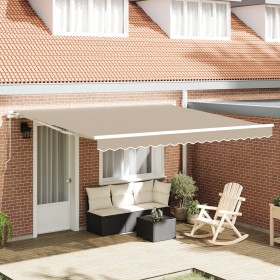 Comprar Toldo Manual Retráctil Beige 3x2.5m, Tela