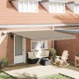 Toldo Manual Retráctil con LED Beige 400x350 cm,  Tela de Reemplazo para Toldo de 4x3.5 m Beige | Foro24.es | Tu tienda online para hogar, jardín y más Foro24.es