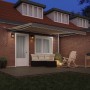 Toldo Retráctil Automático con LED Beige 400x350 cm, Tela de Repuesto para Toldo  para marco de 4x3.5 m Beige | Foro24.es | Tu tienda online para hogar, jardín y más Foro24.es