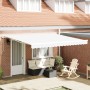 Toldo Retráctil Manual  Blanco 400x350 cm, Tela de Reemplazo para Toldos  para Marco de 4x3.5 m Blanco | Foro24.es | Tu tienda online para hogar, jardín y más Foro24.es