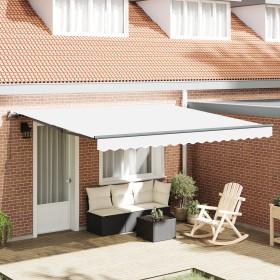 Comprar Toldo Manual Retráctil Blanco 400x350 cm