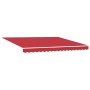 Toldo Retráctil Manual  Rojo 400x350 cm, Toldo  Reemplazo de Tela para Marco de 4x3.5 m Rojo | Foro24.es | Tu tienda online para hogar, jardín y más Foro24.es