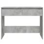 Mesa consola madera de ingeniería gris hormigón 100x35x76,5 cm de vidaXL, Mesas auxiliares - Ref: Foro24-809840, Precio: 52,0...