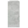 Mesa consola madera de ingeniería gris hormigón 100x35x76,5 cm de vidaXL, Mesas auxiliares - Ref: Foro24-809840, Precio: 52,0...